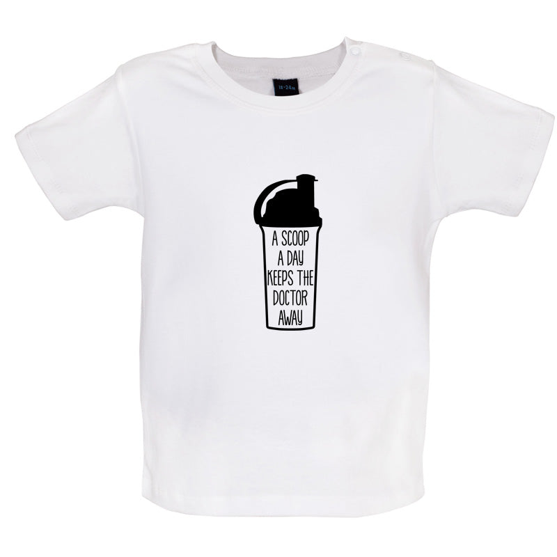 A Scoop A Day Keeps The Doctor Away Baby T Shirt