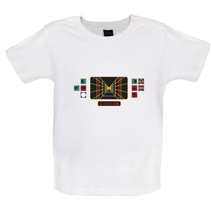 Trench Run Computer Baby T Shirt