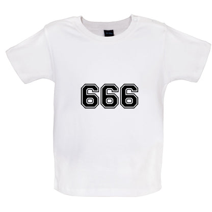 666 College Baby T Shirt