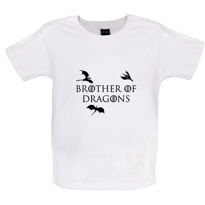 Brother Of Dragons Baby T Shirt