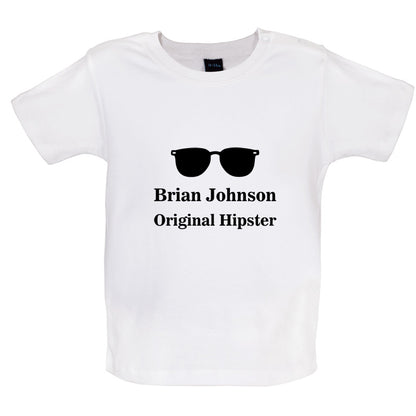 Brian Johnson Original Hipster Baby T Shirt