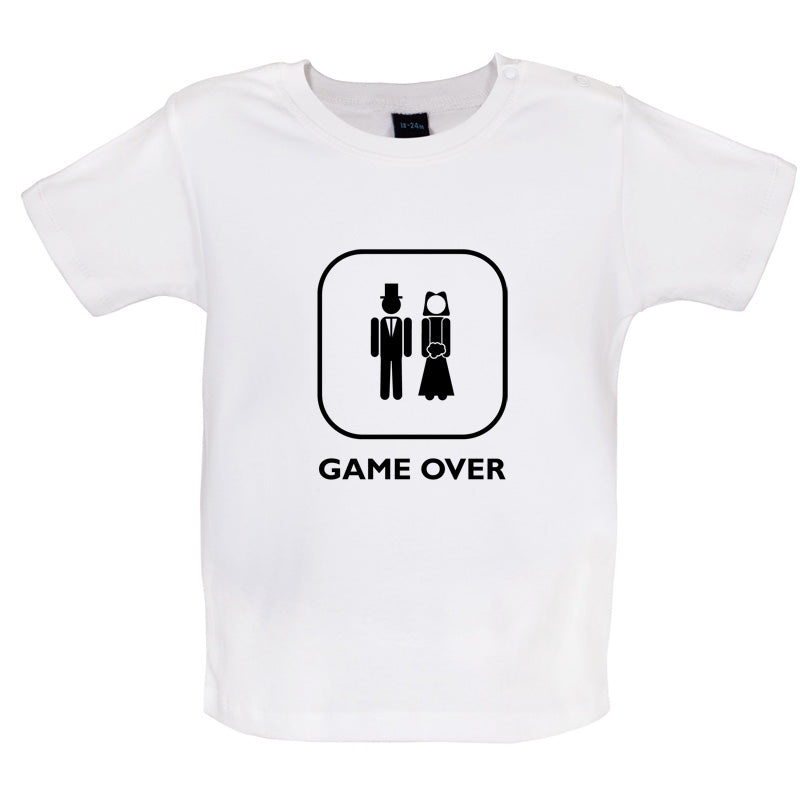 Game Over Wedding Baby T Shirt