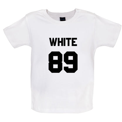 White 89 Baby T Shirt