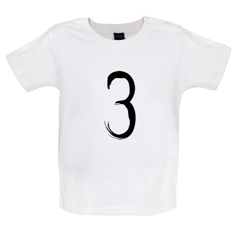 Paint Brush 3 Baby T Shirt