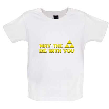 May The Triforce Be With You Baby T Shirt