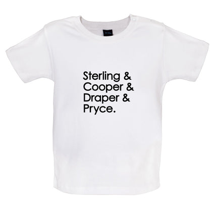 Sterling & Cooper & Draper & Pryce Baby T Shirt