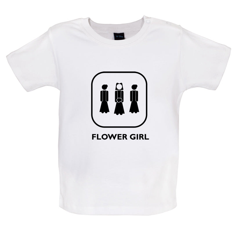 Flower Girl Baby T Shirt