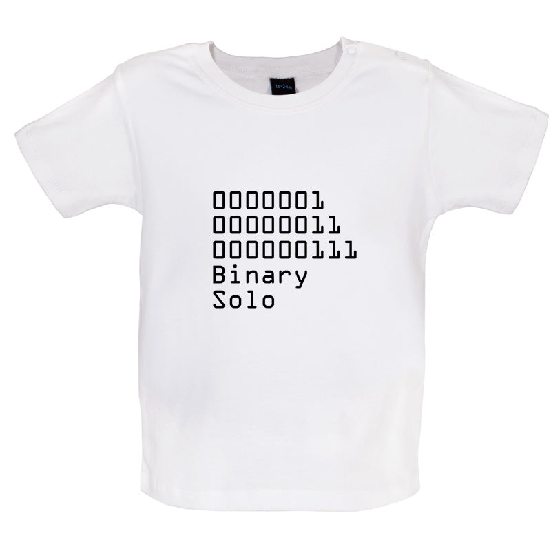 Binary Solo Baby T Shirt