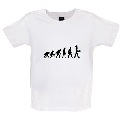 Evolution of Man Bake Baby T Shirt