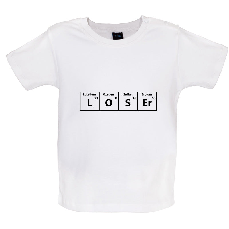 Loser Periodic Table Baby T Shirt