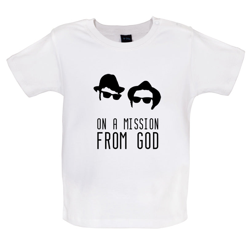 On A Mission From God Baby T Shirt