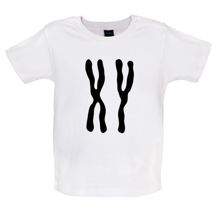 XY Chromosome Baby T Shirt