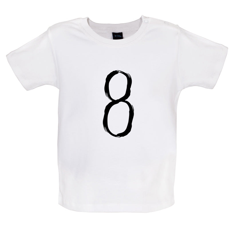 Paint Brush 8 Baby T Shirt