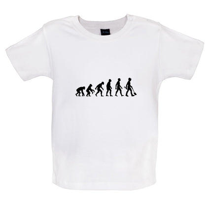 Evolution of Man Garden Baby T Shirt