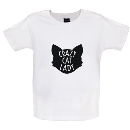 Crazy Cat Lady Baby T Shirt