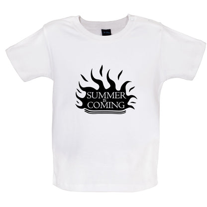 Summer Is Coming Baby T Shirt