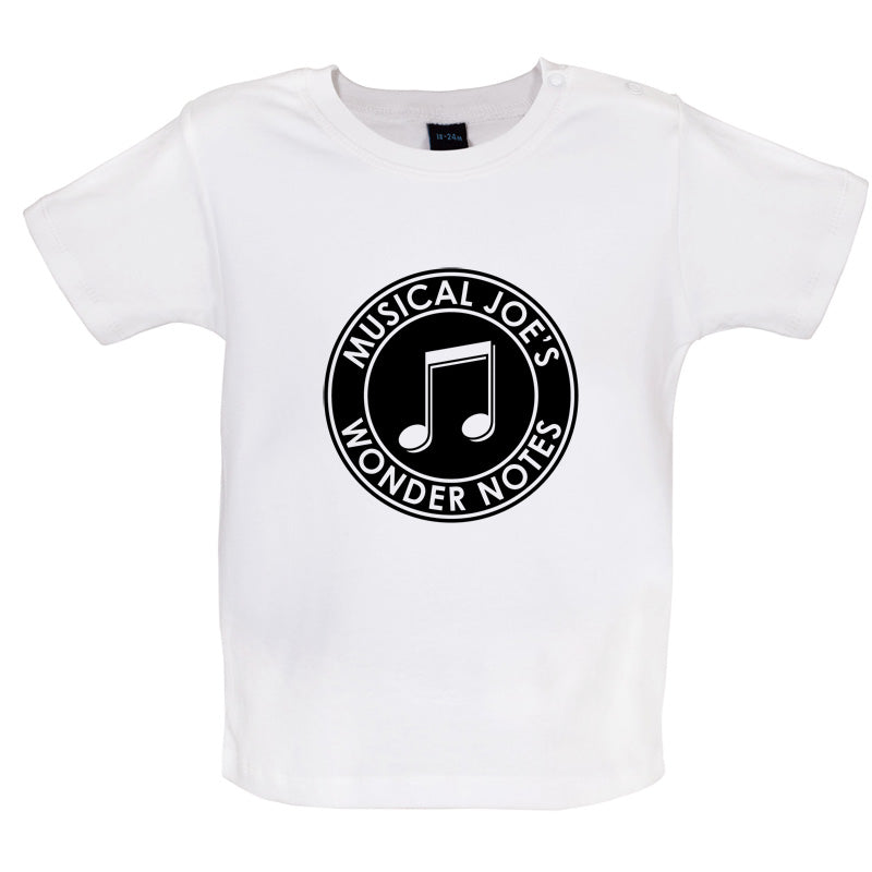 Musical Joe's Wonder Notes Baby T Shirt