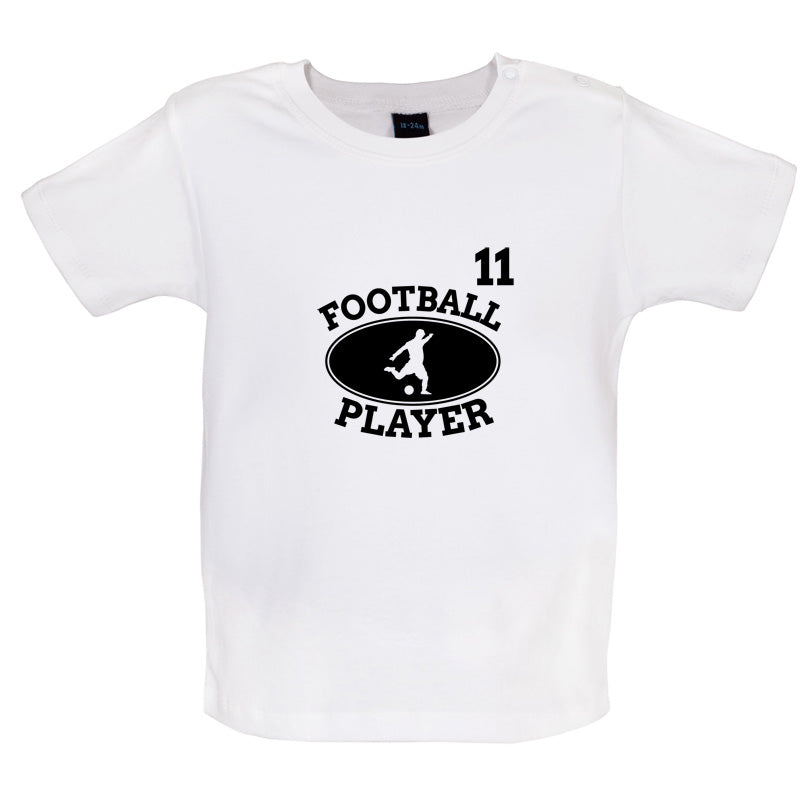 Football Player 11 Baby T Shirt