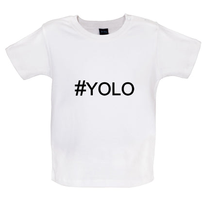 #YOLO (Hashtag) Baby T Shirt