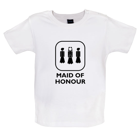 Maid of Honour Baby T Shirt