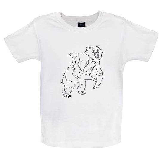 Bear Shark Baby T Shirt