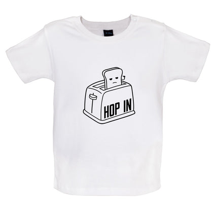 Toaster Hop In Baby T Shirt