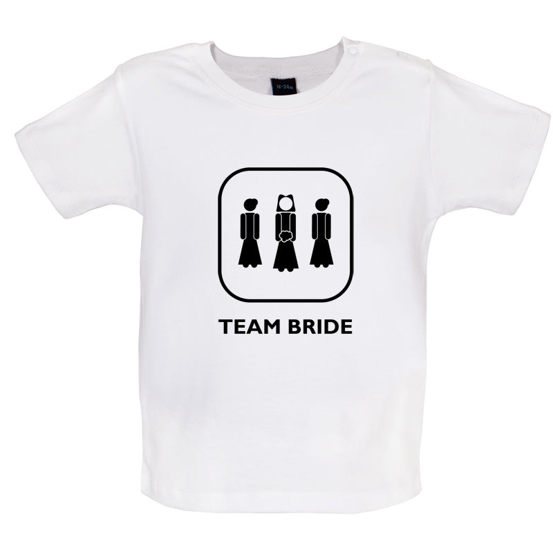 Team Bride Baby T Shirt