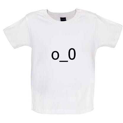 Confused Smiley Baby T Shirt