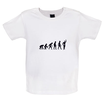 Evolution Of Man Mexican Wrestling Baby T Shirt