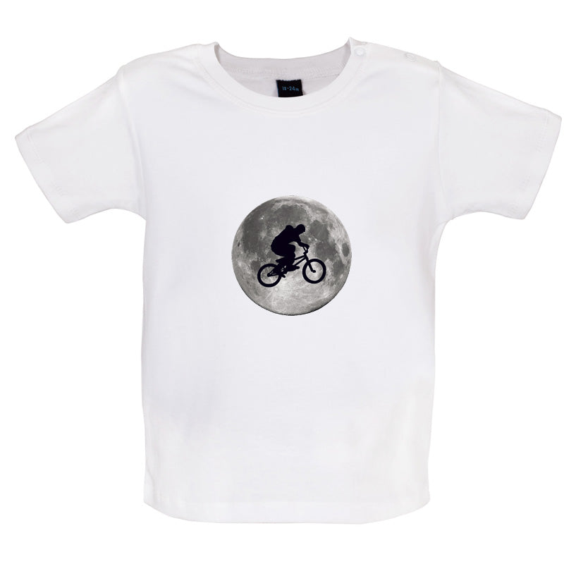 BMX Moon Baby T Shirt