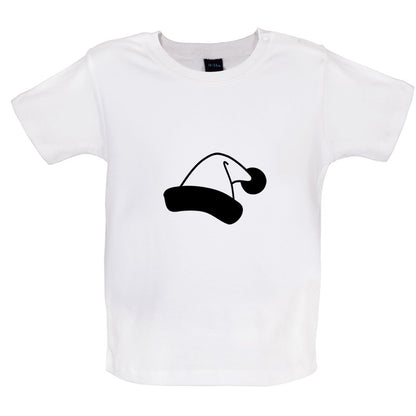 Santa Hat Baby T Shirt