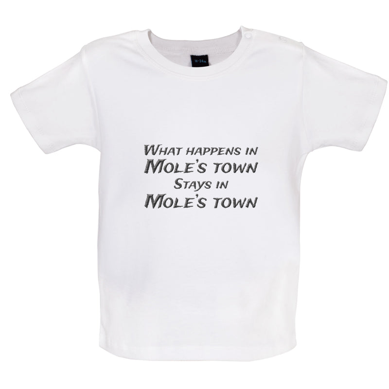 Moles Town Baby T Shirt