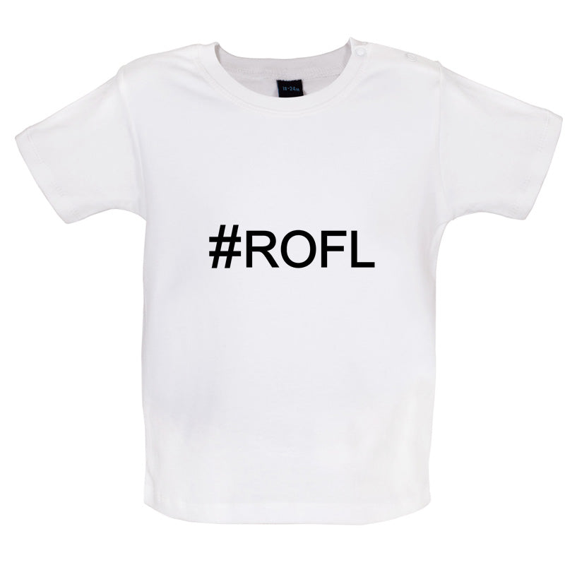 #ROFL (Hashtag) Baby T Shirt