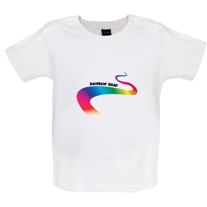 Rainbow Road Baby T Shirt