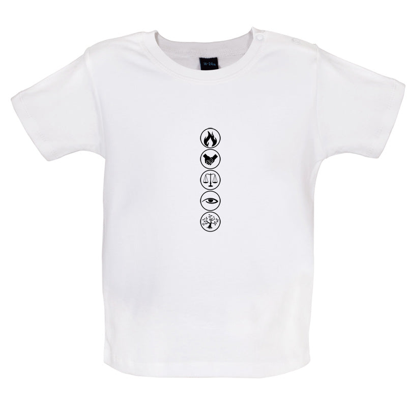 Faction Symbols Baby T Shirt