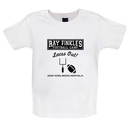 Ray Finkle's Football Camp Laces Out Baby T Shirt