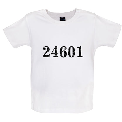 24601 Prison Number Baby T Shirt