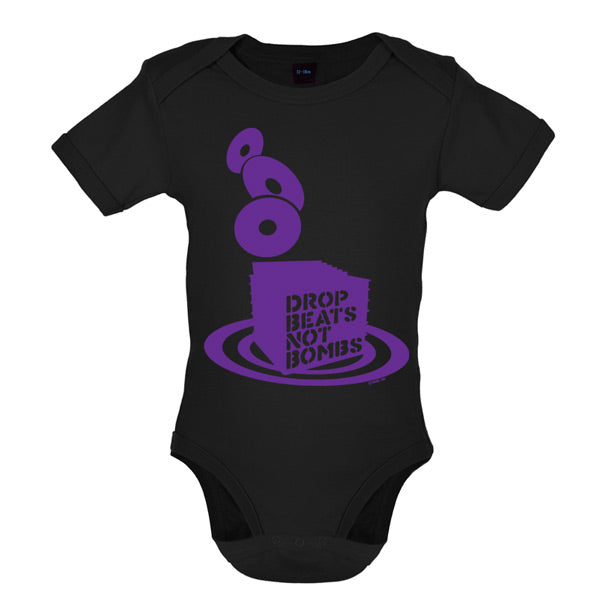 Drop beats not Bombs Baby T Shirt