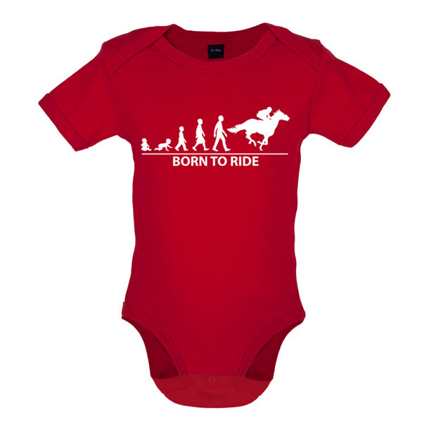 Born to Ride Baby Horse riding T Shirt