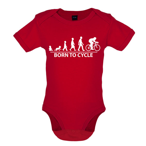 Born to ride  Baby Cycling T Shirt