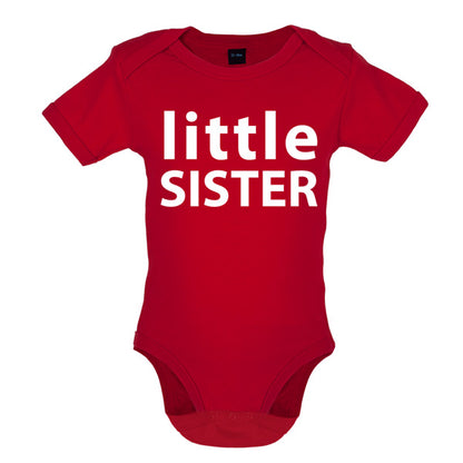 Little Sister Baby T Shirt