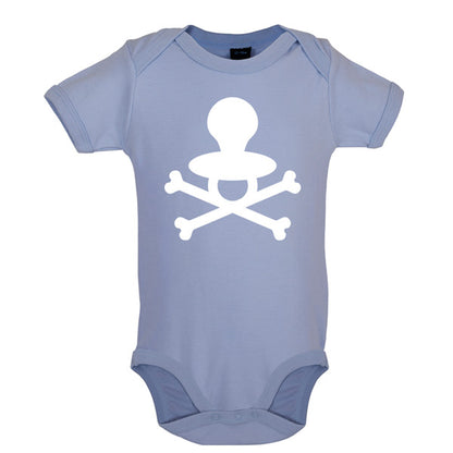 Dummy Crossed Bones Baby T Shirt