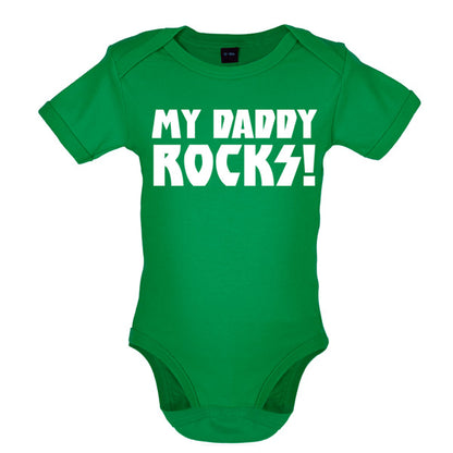 My Daddy Rocks! Baby T Shirt