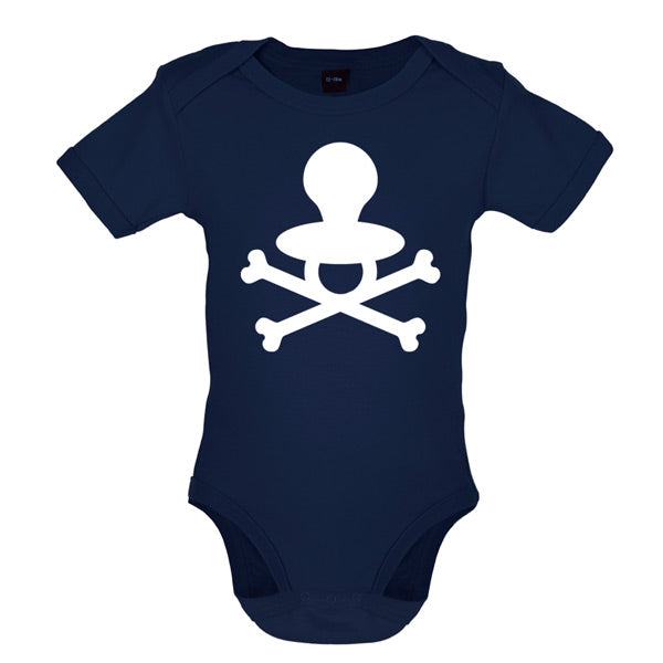 Dummy Crossed Bones Baby T Shirt