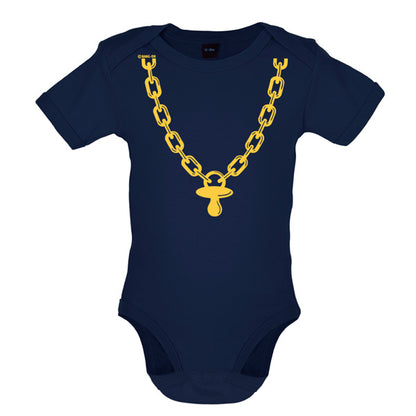 Gold chain and dummy Baby T Shirt