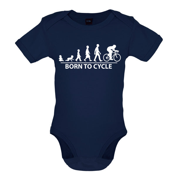 Born to ride  Baby Cycling T Shirt