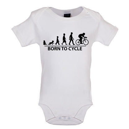 Born to ride  Baby Cycling T Shirt