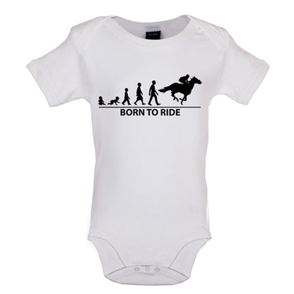 Born to Ride Baby Horse riding T Shirt