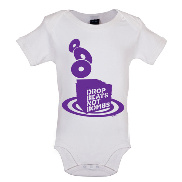 Drop beats not Bombs Baby T Shirt