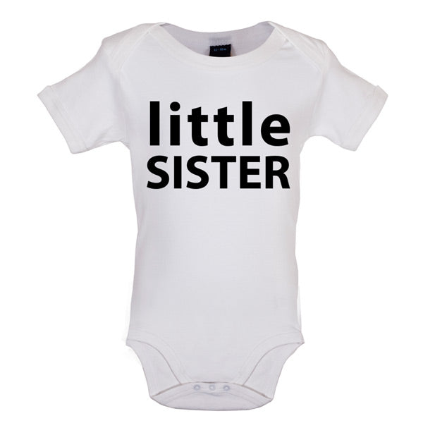 Little Sister Baby T Shirt